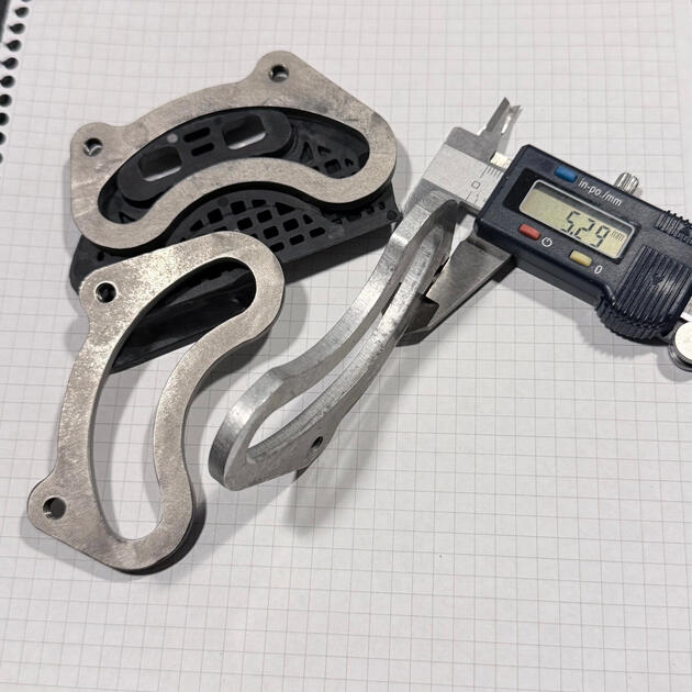 Redesign part in titanium Redesign part in titanium